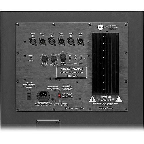 Blue Sky International SUB 15 Universal - 1000W 15" Active Sealed Box Subwoofer