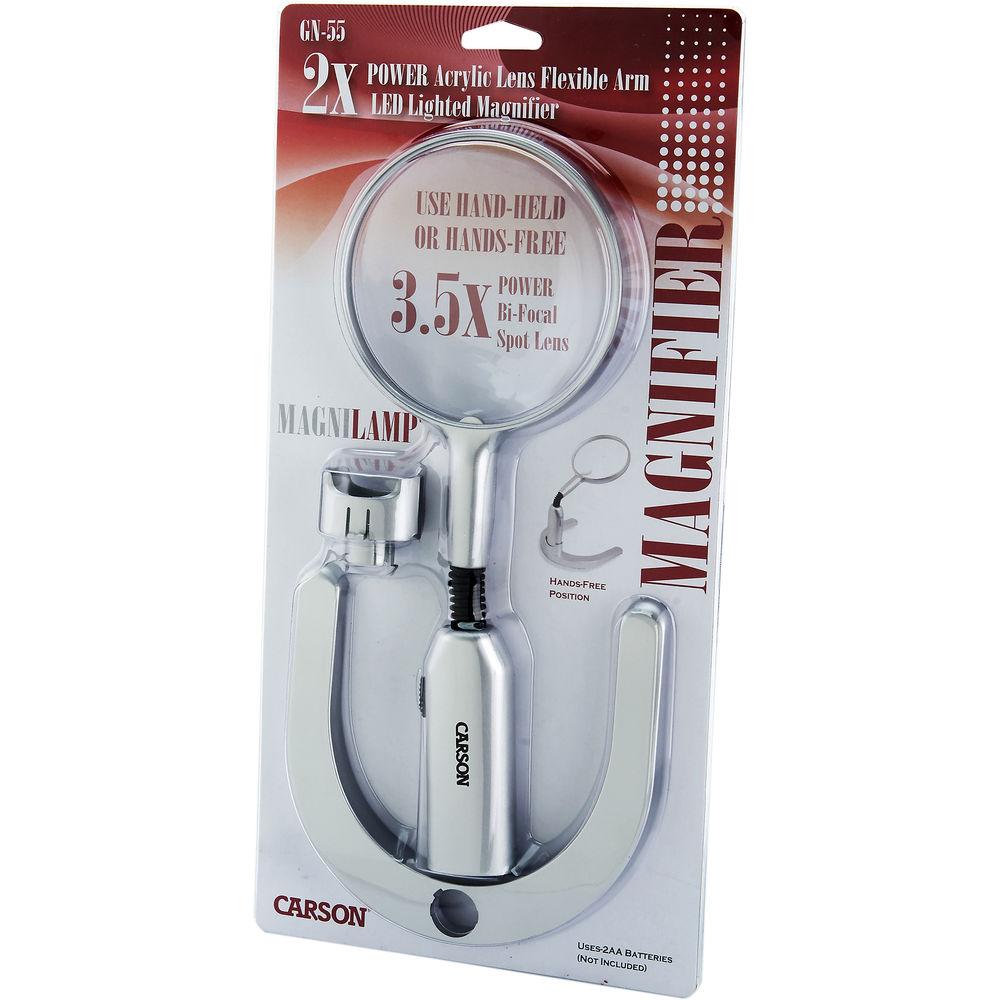 Carson GN-55 2 3.5x MagniLamp Magnifier