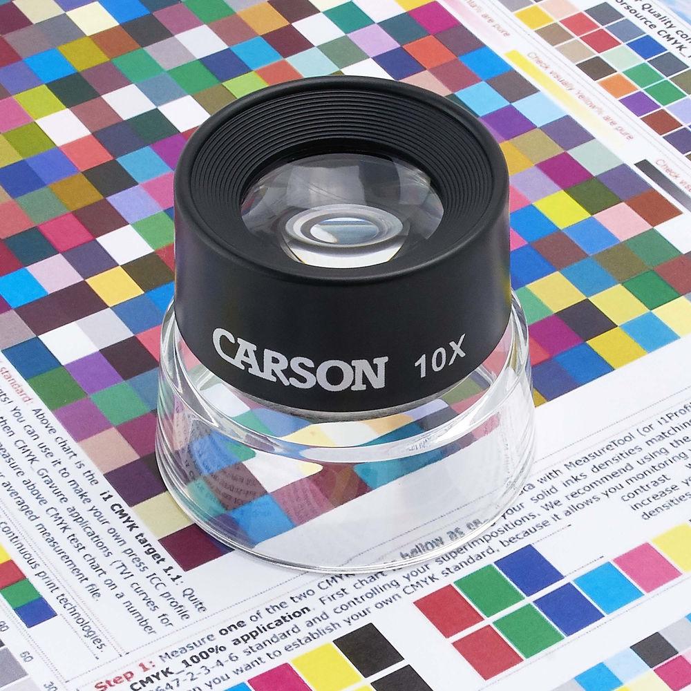 Carson LL-10 10x LumiLoupe Craft Loupe