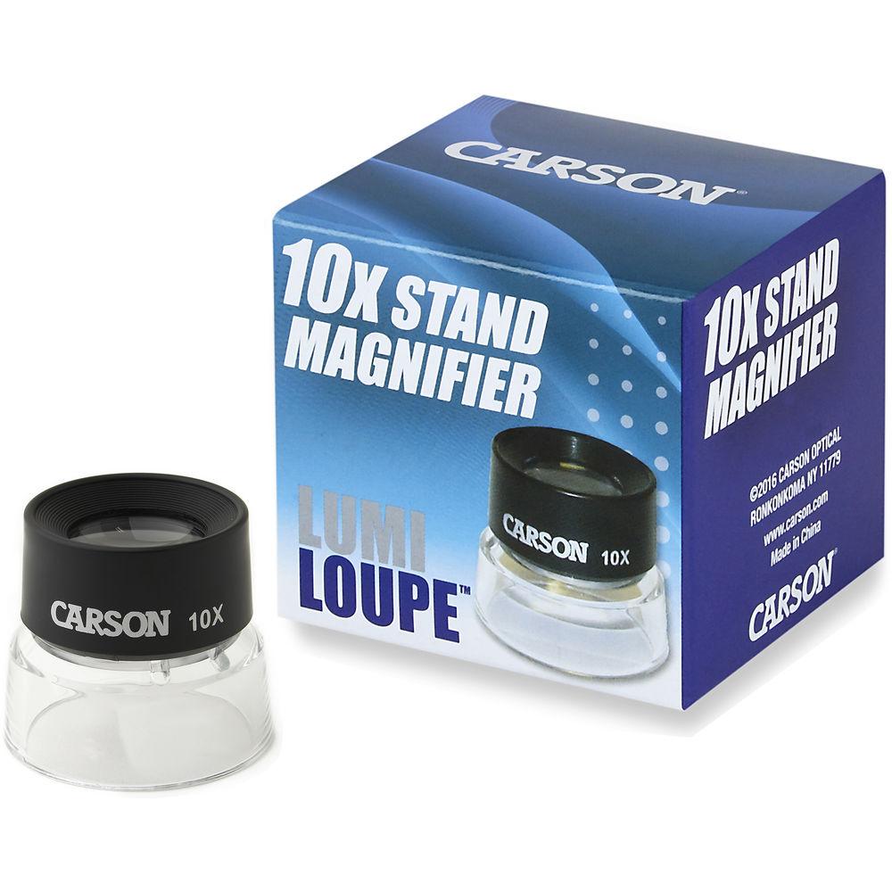 Carson LL-10 10x LumiLoupe Craft Loupe