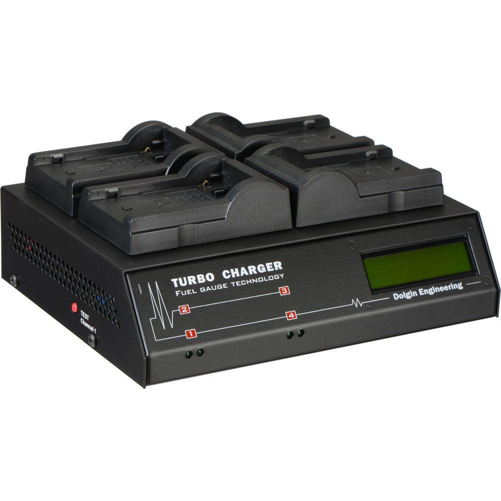 Dolgin Engineering TC400-TDM Four-Position Simultaneous Battery Charger for Canon BP-900 Series