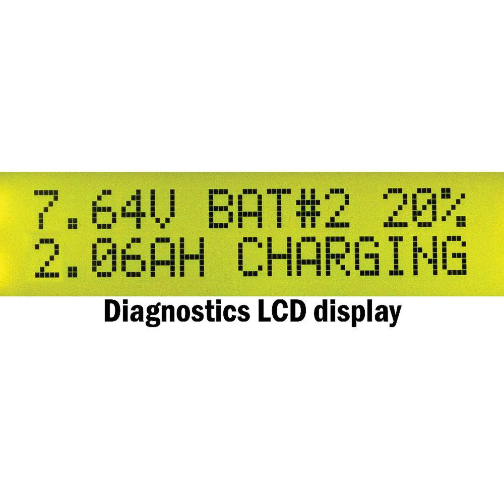 Dolgin Engineering TC400-TDM Four-Position Simultaneous Battery Charger for Panasonic VBD58, VBR118G, VBR89G, VBR59P, and D54