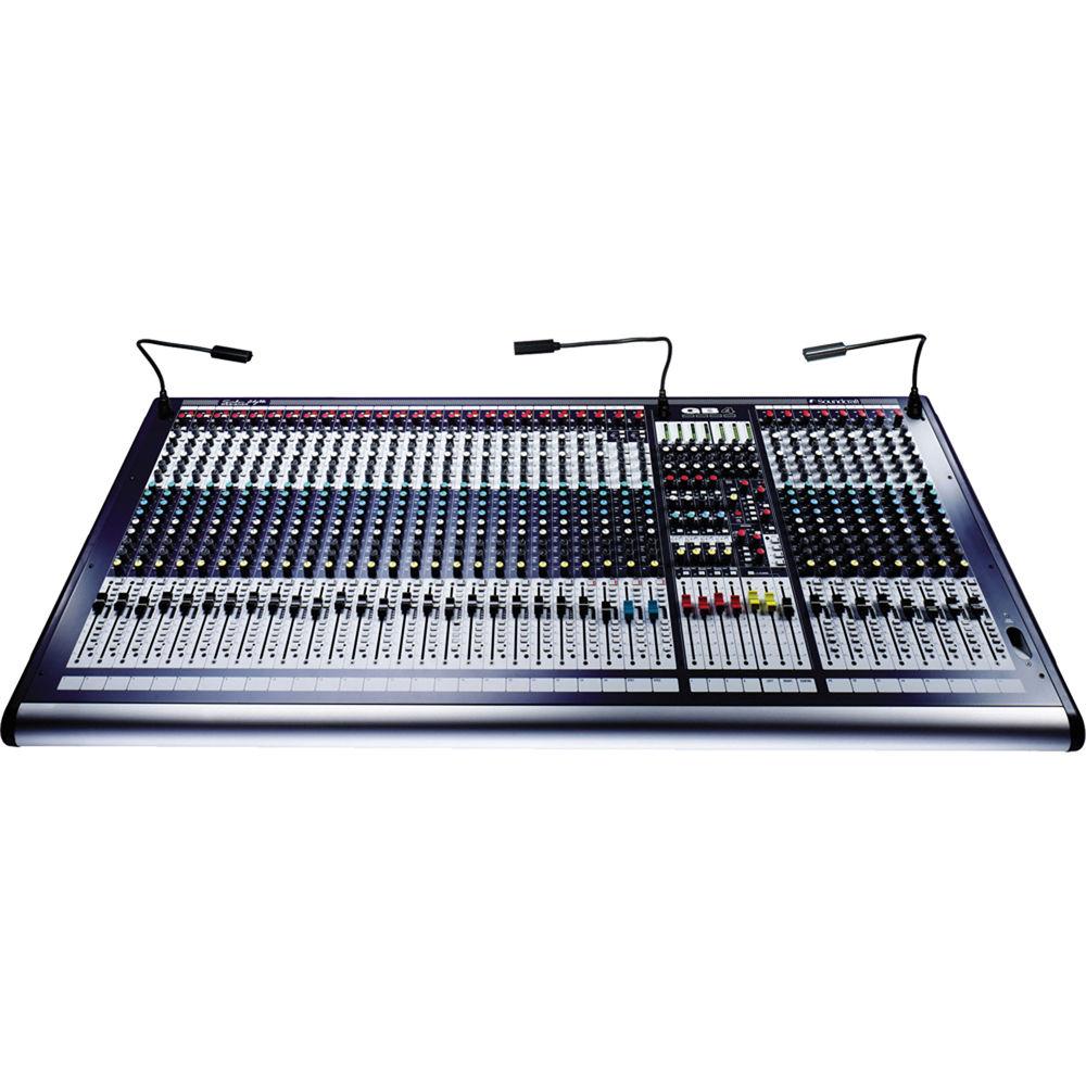 Soundcraft GB4 - 32 Mono Channel Live Sound Recording Console with 4 Stereo Channels and 4 Group Outputs