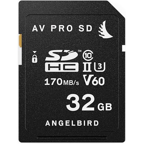 Angelbird 32GB AV Pro UHS-II SDHC Memory Card