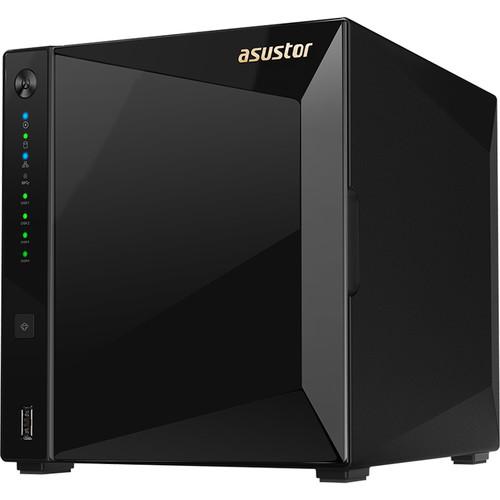 Asustor Marvell Armada A7020 Dual-Core 4-Bay Nas Enclosure 2Gbe X2 T X1 Wol Hardware Encryption