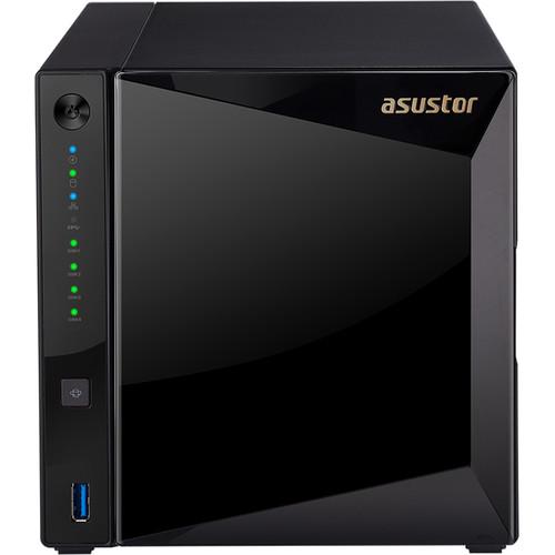 Asustor Marvell Armada A7020 Dual-Core 4-Bay Nas Enclosure 2Gbe X2 T X1 Wol Hardware Encryption