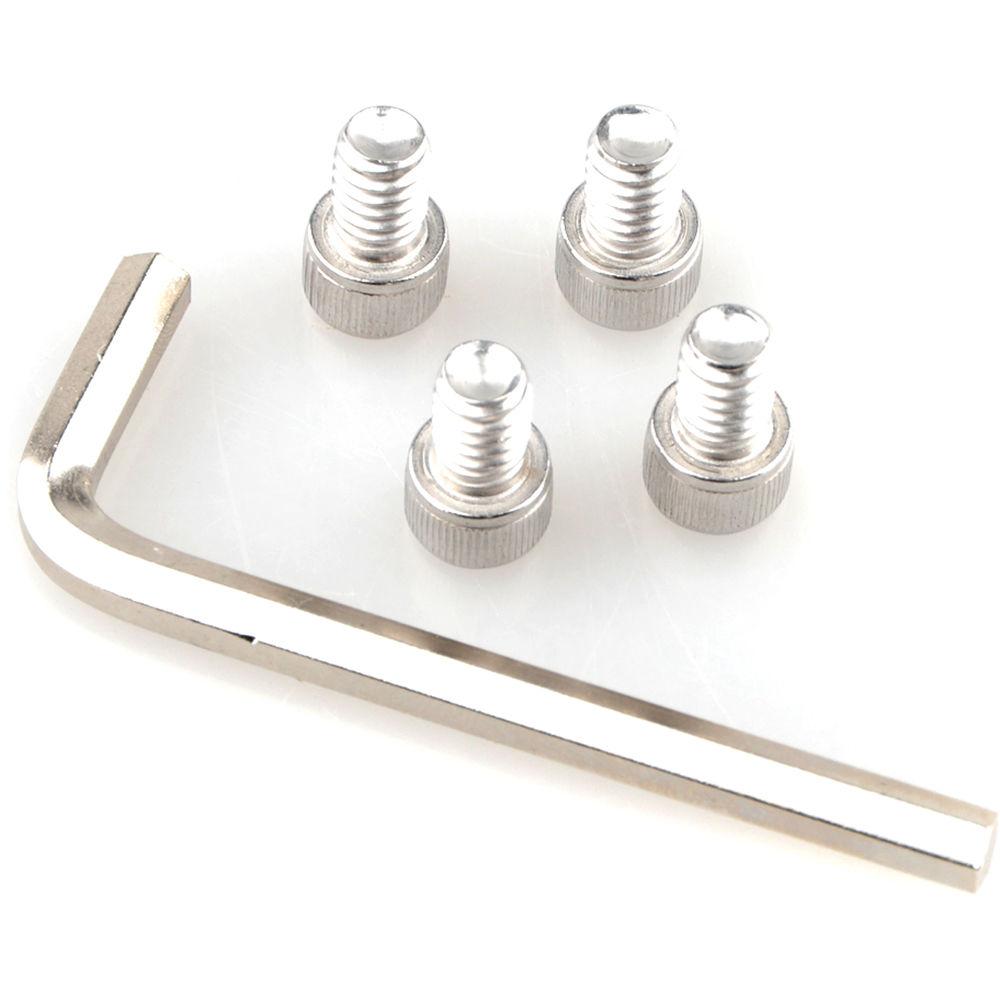 CAMVATE 1 4"-20 Hex Socket Head Adapter Set for Baseplates