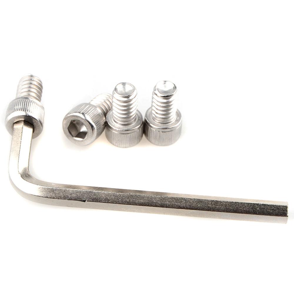 CAMVATE 1 4"-20 Hex Socket Head Adapter Set for Baseplates