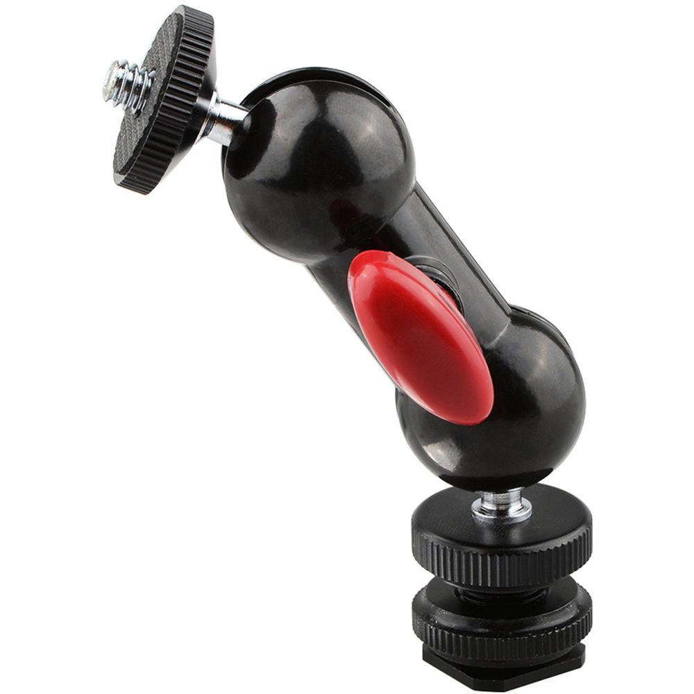 CAMVATE 360° Rotating Double Ball Head with Shoe Mount & 1 4"-20 Screw