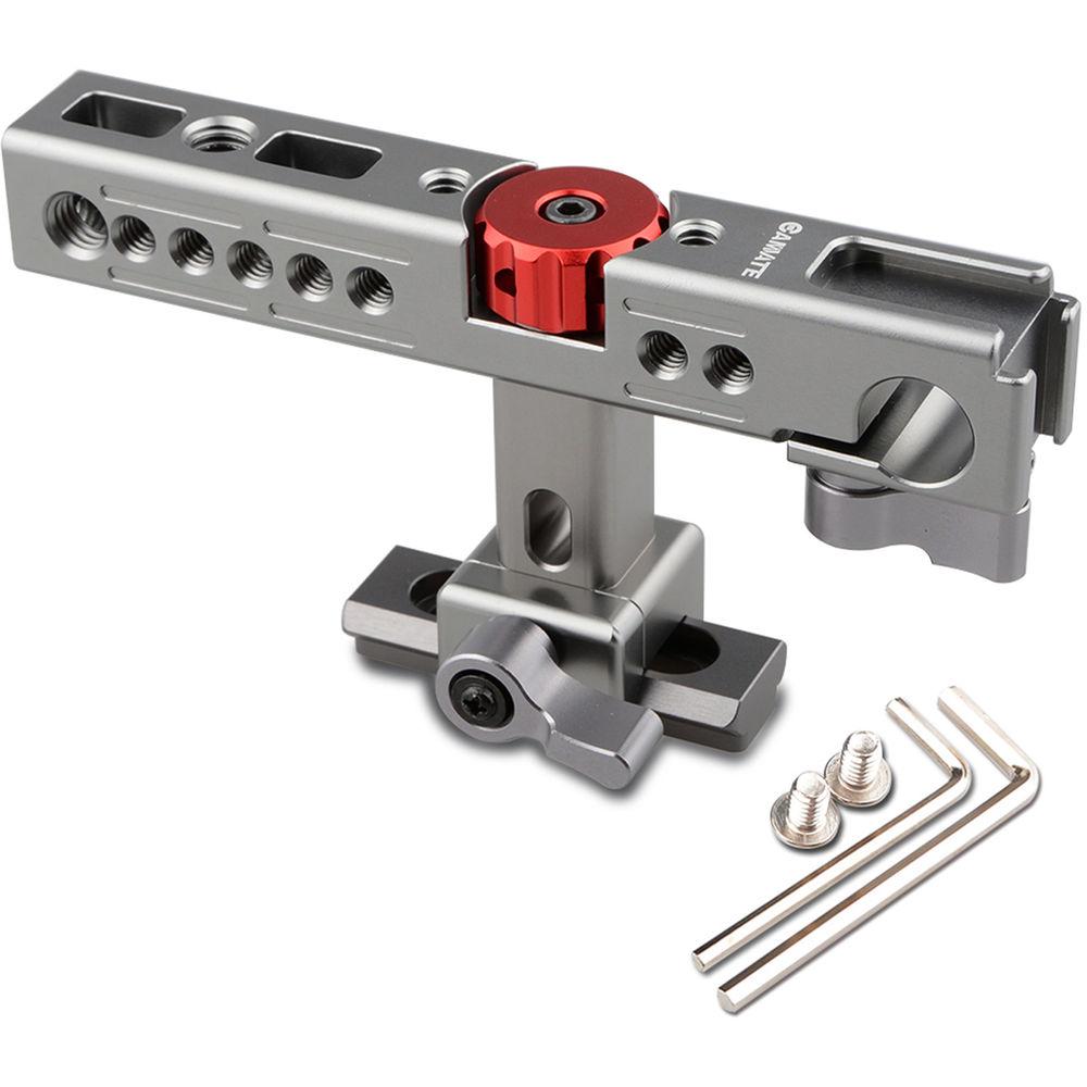 CAMVATE Nato Top Handle Kit with 15mm Rod Clamp & Shoe Mounts for Camera Cage