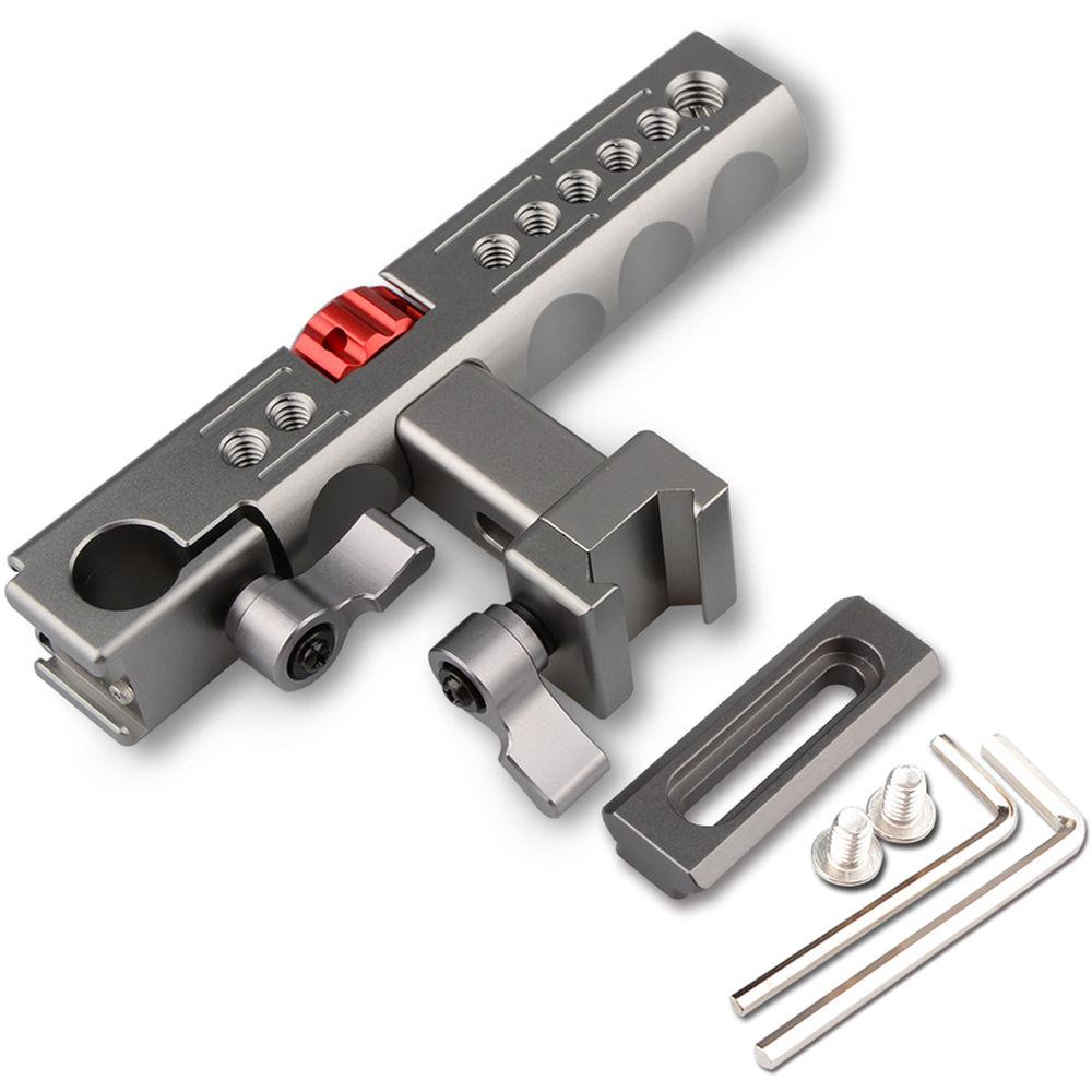 CAMVATE Nato Top Handle Kit with 15mm Rod Clamp & Shoe Mounts for Camera Cage