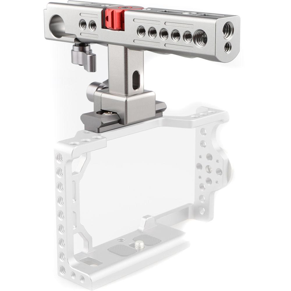 CAMVATE Nato Top Handle Kit with 15mm Rod Clamp & Shoe Mounts for Camera Cage