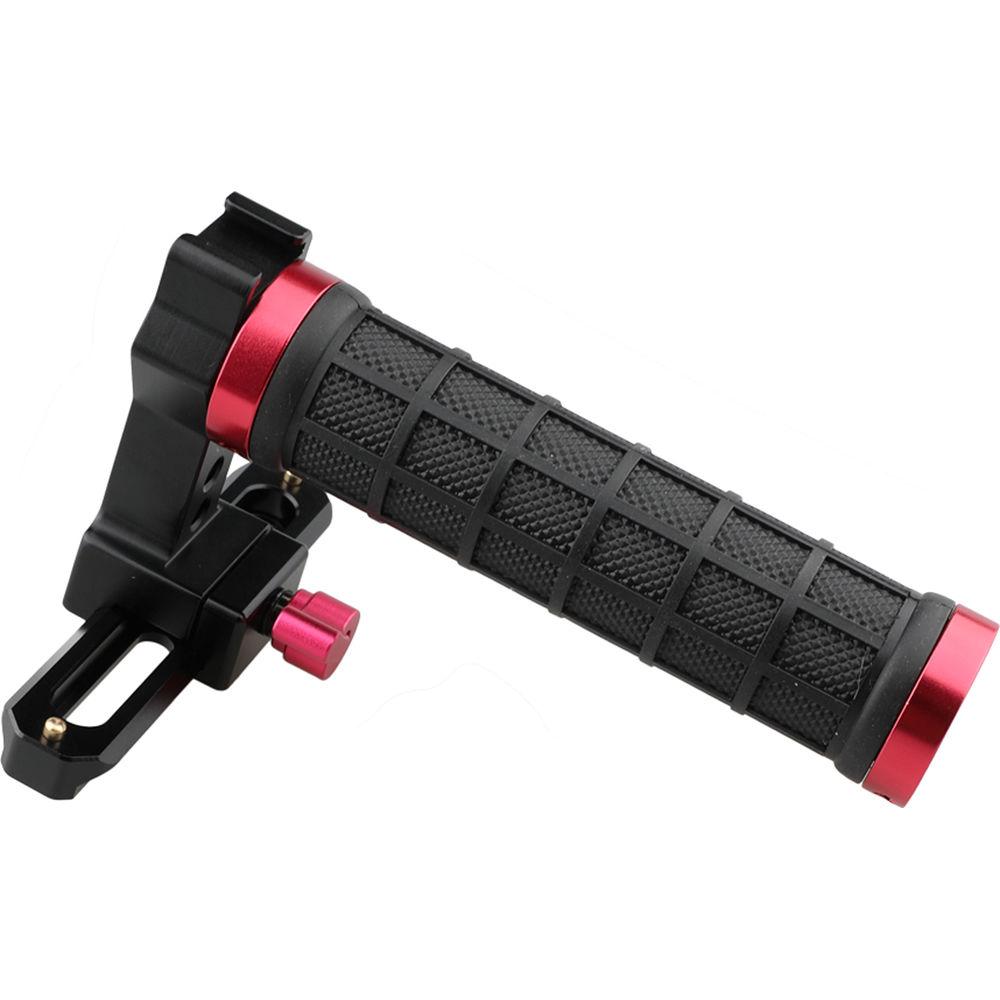 CAMVATE Quick Release Black Rubber Grip Handle with 100mm NATO Rail