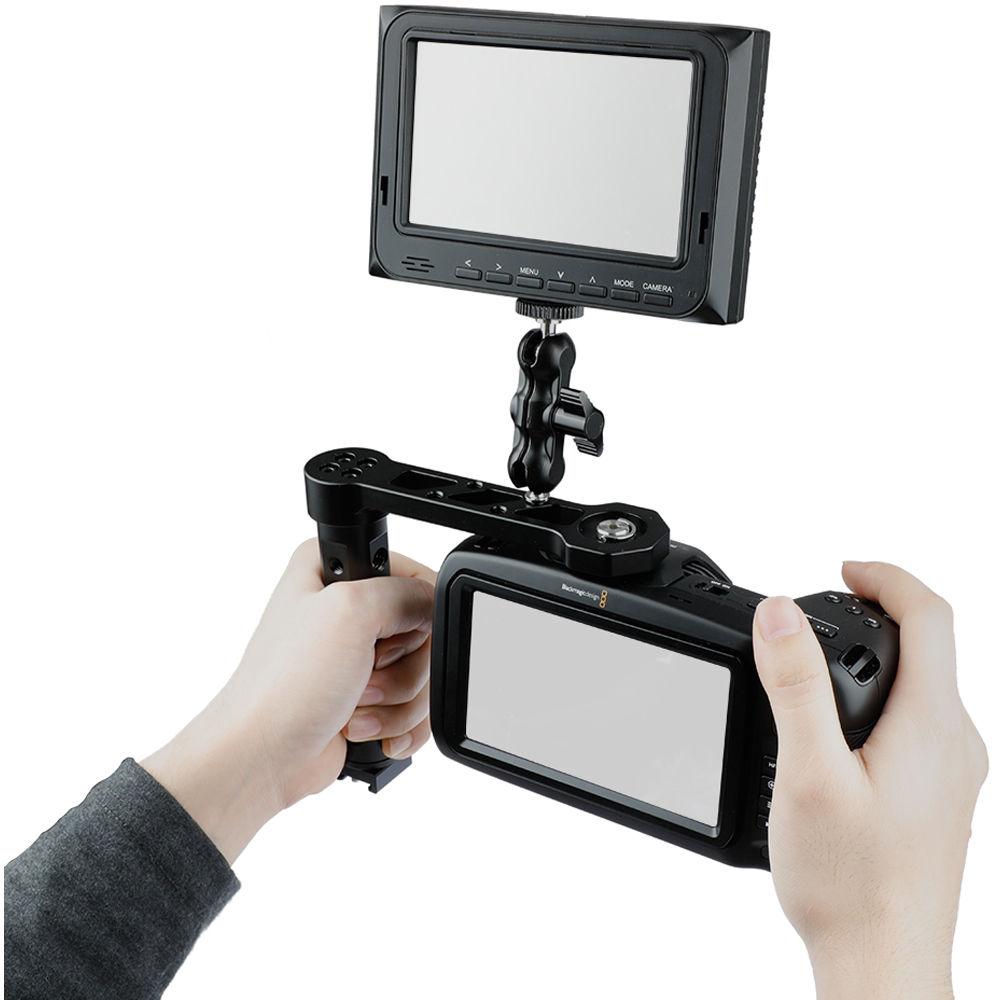CAMVATE Side Handle For Ronin S Zhiyun Crane Series Handheld Gimbal BMPCC 4K