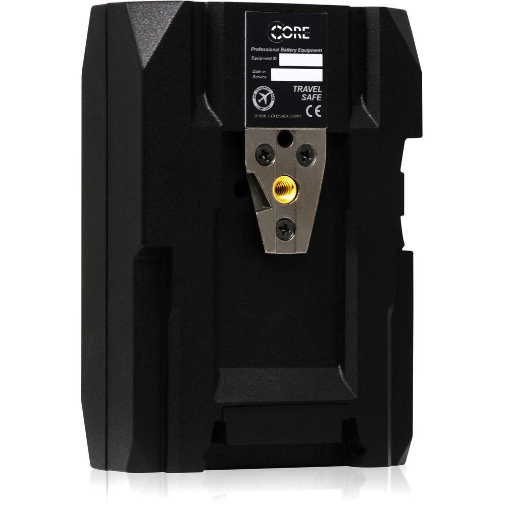 Core SWX Powerbase EDGE Battery with DMW-BLF19 Cable & D-Tap Charger
