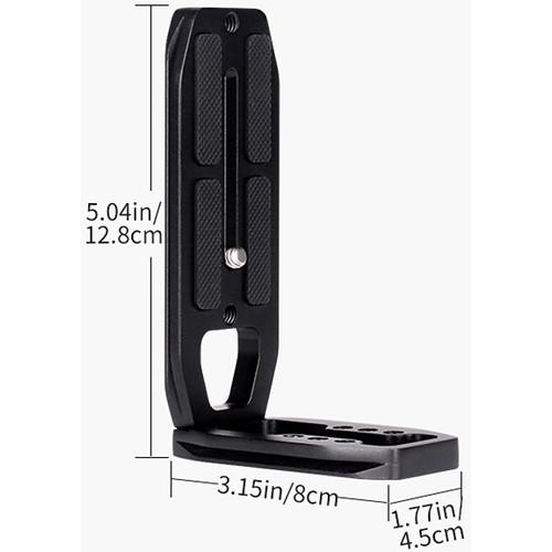 DigitalFoto Solution Limited Universal L-Shaped Tripod Quick Release Tripod Monopod Dslr Camera Stabilizer Plate With 1 4 Screw