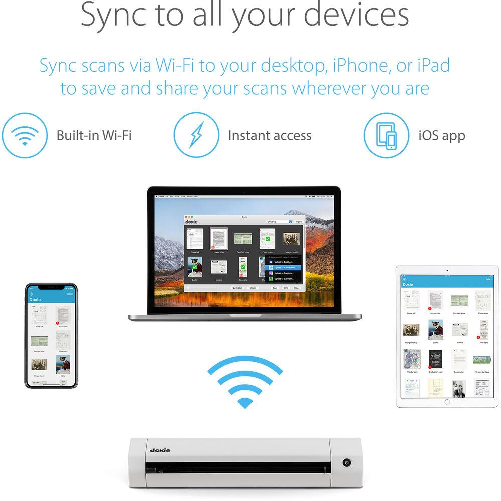 Doxie Go SE Wi-Fi Portable Scanner