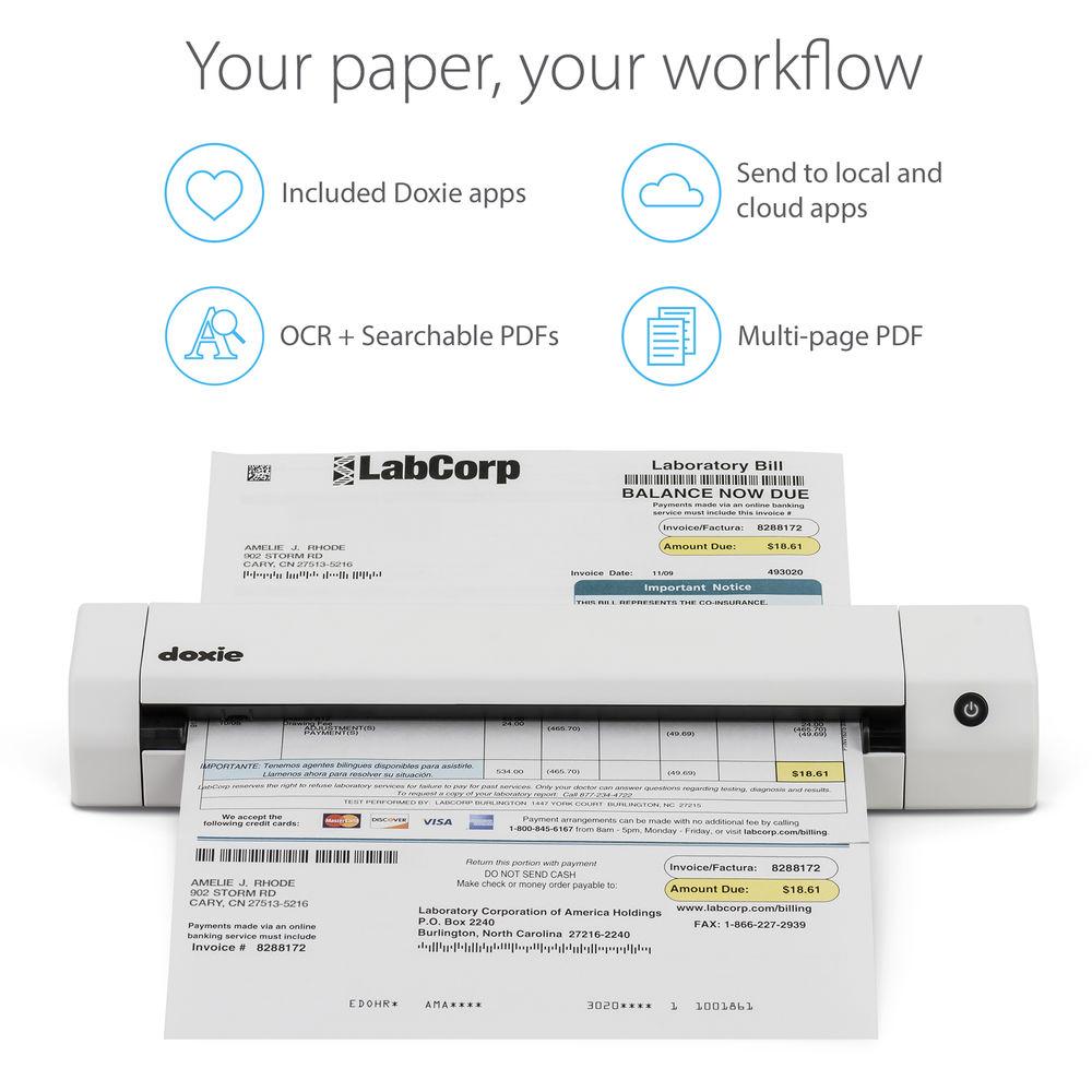 Doxie Go SE Wi-Fi Portable Scanner