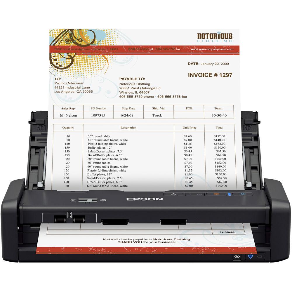 Epson Workforce ES-300WR Wireless Accounting Scanner