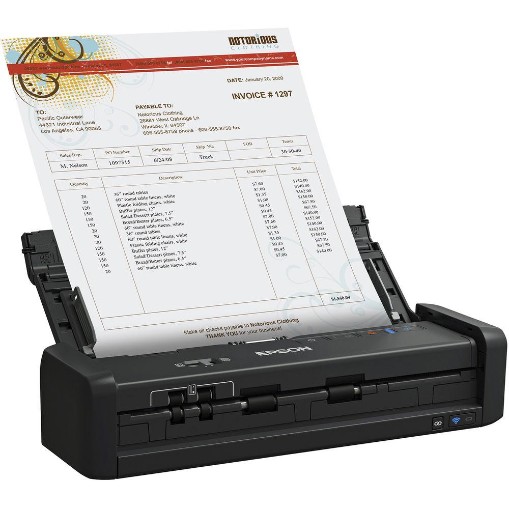 Epson Workforce ES-300WR Wireless Accounting Scanner