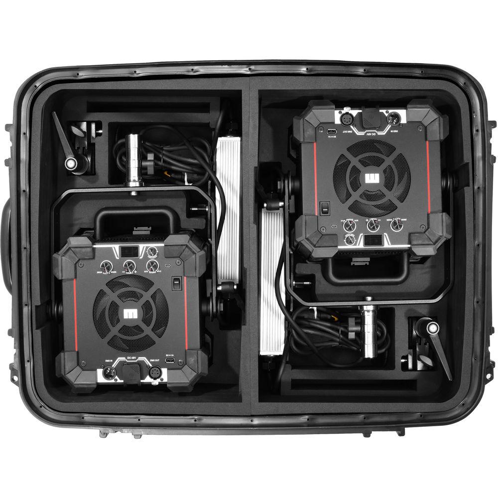 Fiilex X241 Matrix-II Tunable White Bi-Color LED 2-Light Travel Kit