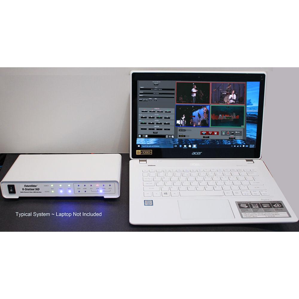 FutureVideo V-Station HD Producer4 Recorder Switcher System