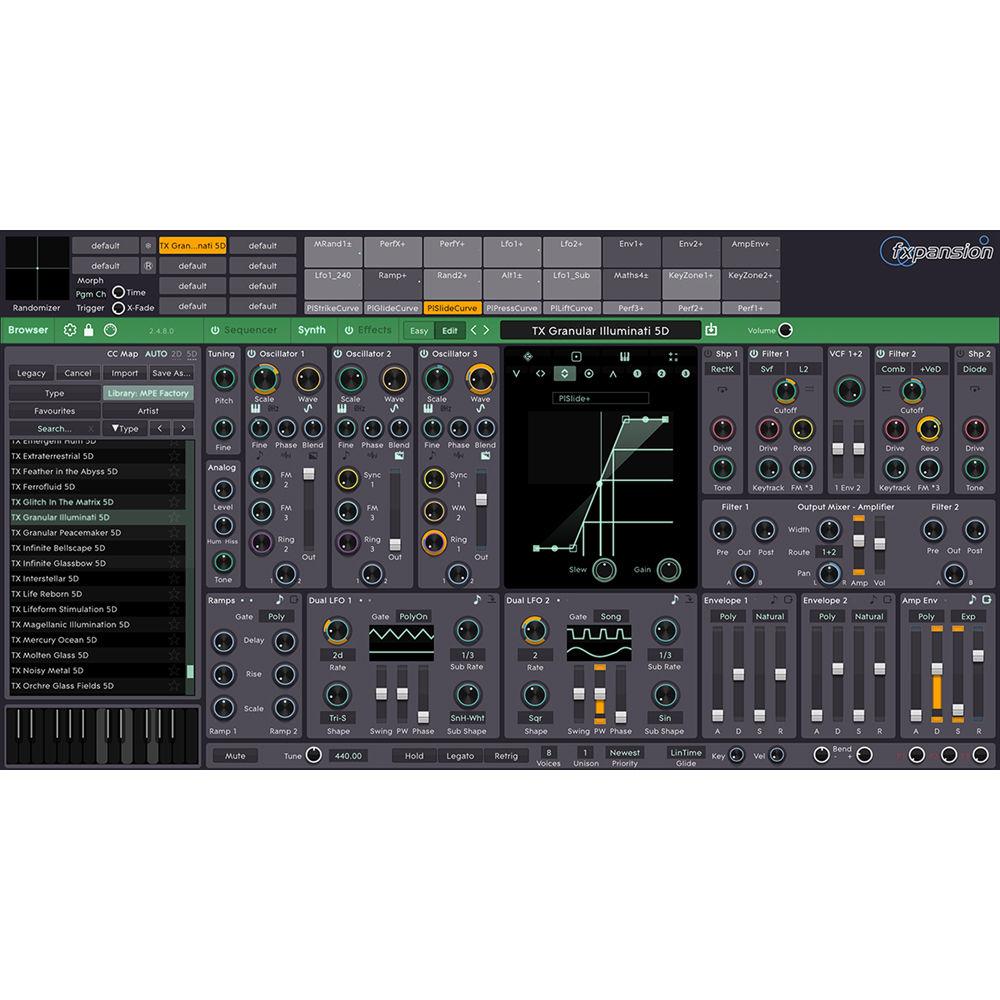 FXpansion Cypher2 - Analog-Modeled Software Synth for MIDI and MPE Controllers