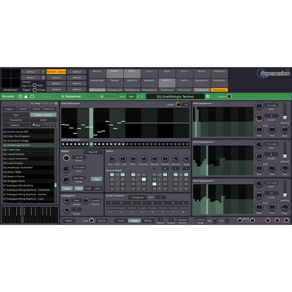 FXpansion Cypher2 - Analog-Modeled Software Synth for MIDI and MPE Controllers