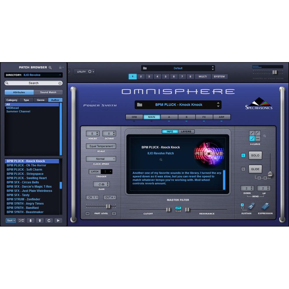 ILIO Patch Library Bundle for Spectrasonics Omnisphere 2 Virtual Synthesizer