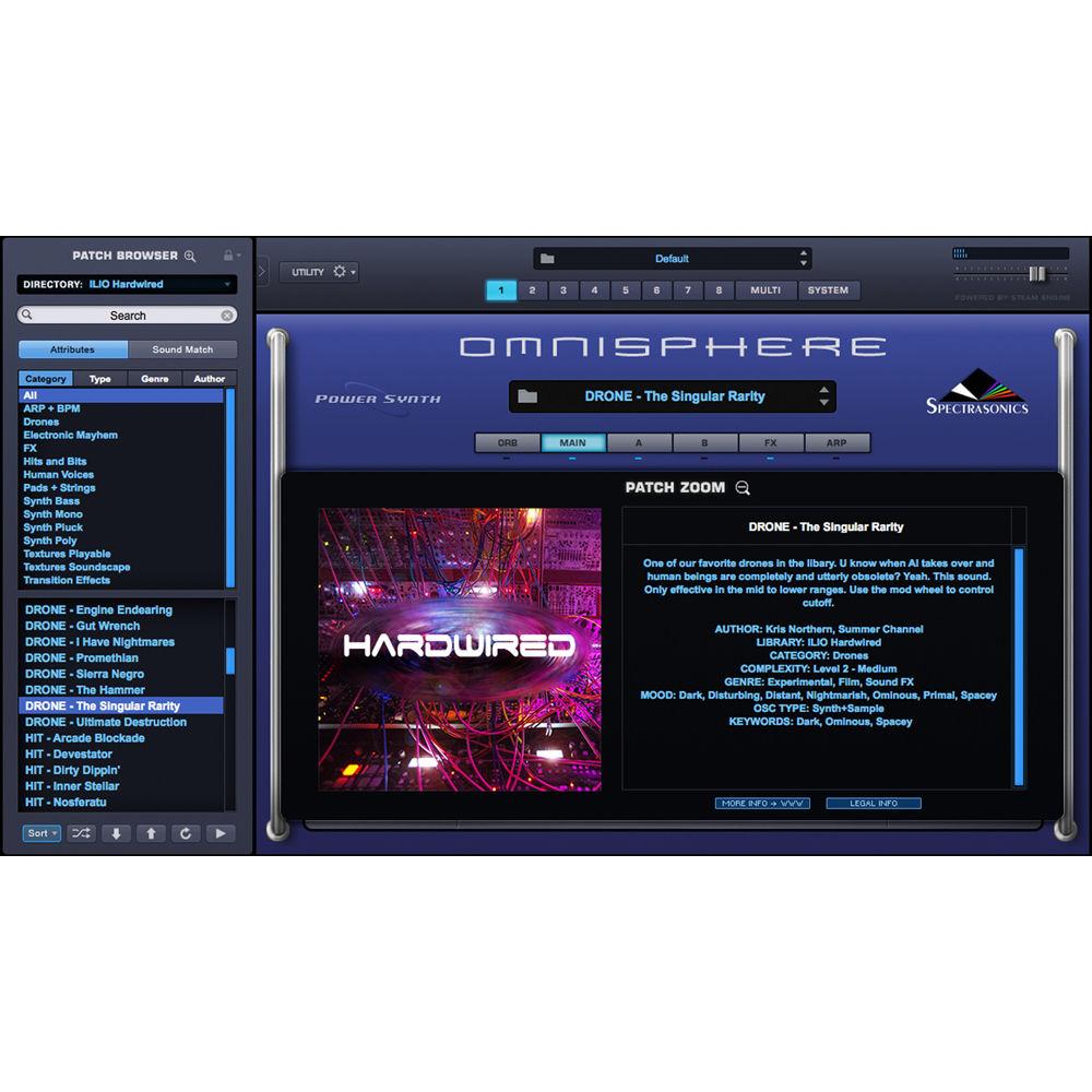 ILIO Patch Library Bundle for Spectrasonics Omnisphere 2 Virtual Synthesizer