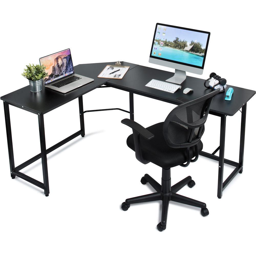 Luxxetta L-Shaped Office Computer Desk