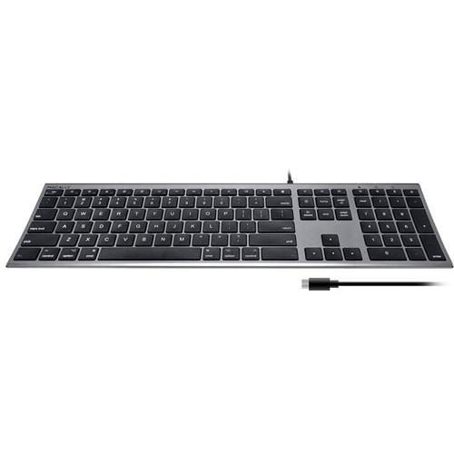 Macally Wired USB Type-C Keyboard for Mac