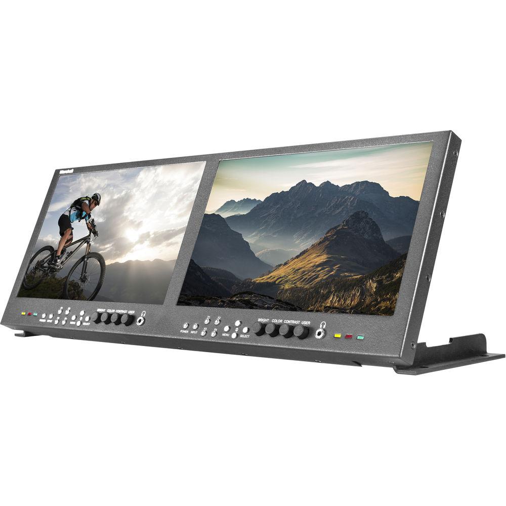 Marshall Electronics V-MD1012 Modular Dual 10.1" LCD Rack Monitor