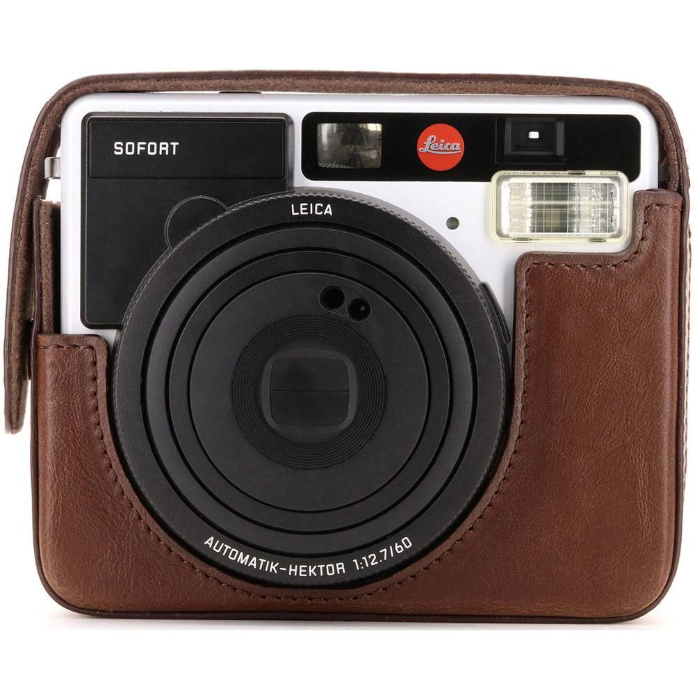 MegaGear Ever Ready PU Leather Camera Case for Leica Sofort Instant