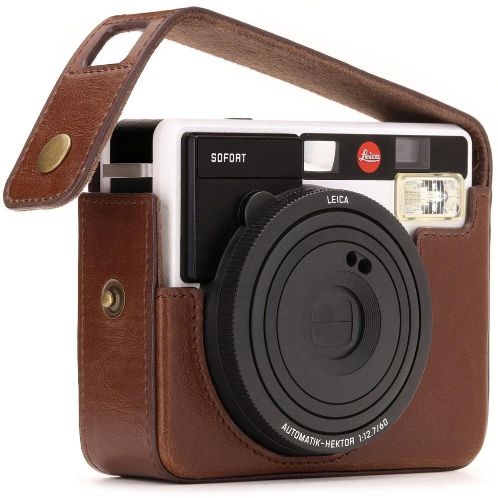 MegaGear Ever Ready PU Leather Camera Case for Leica Sofort Instant