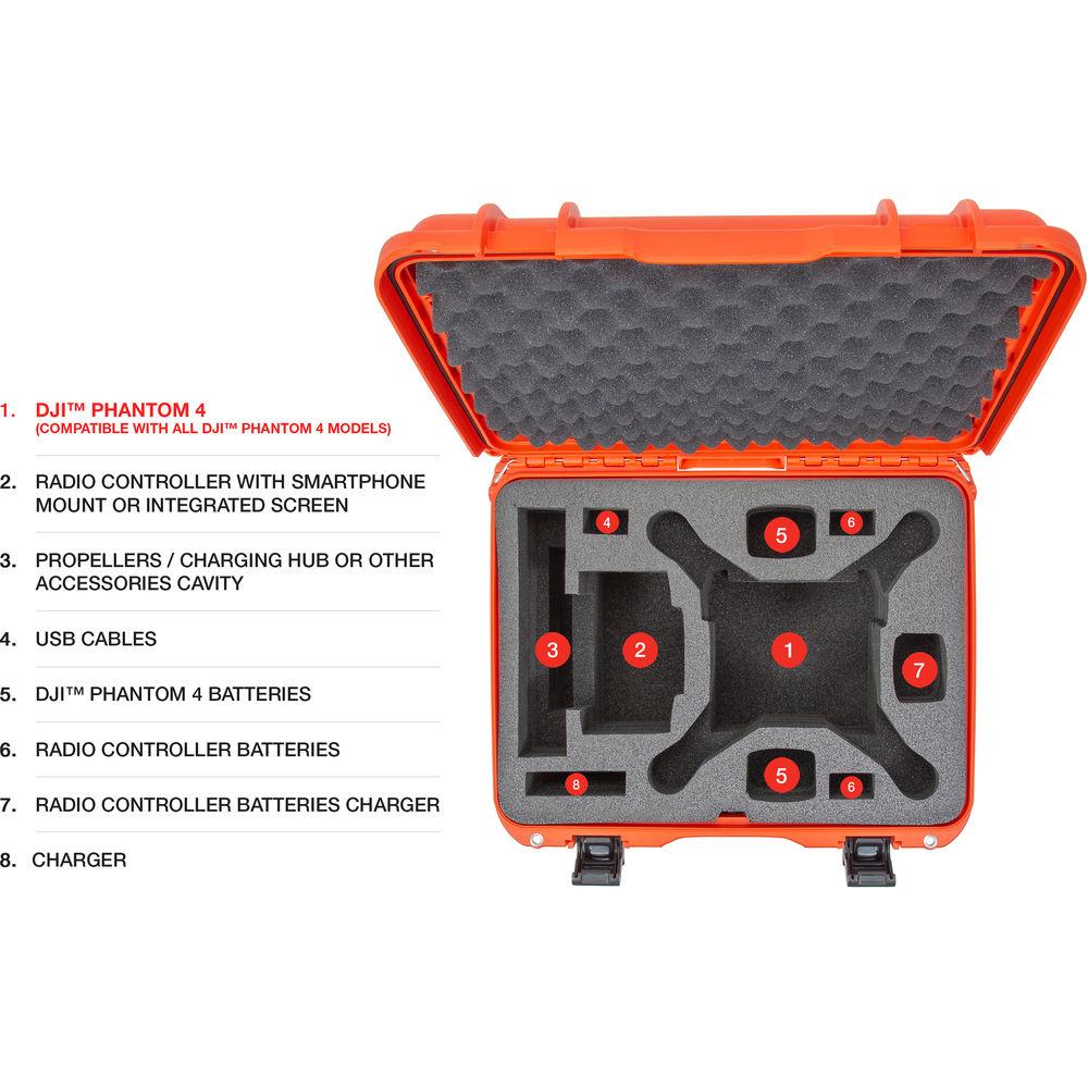 Nanuk 933 Hard-Shell Travel Case for DJI Phantom 4 Drones
