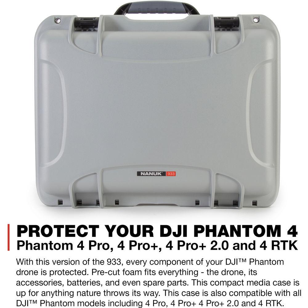 Nanuk 933 Hard-Shell Travel Case for DJI Phantom 4 Drones