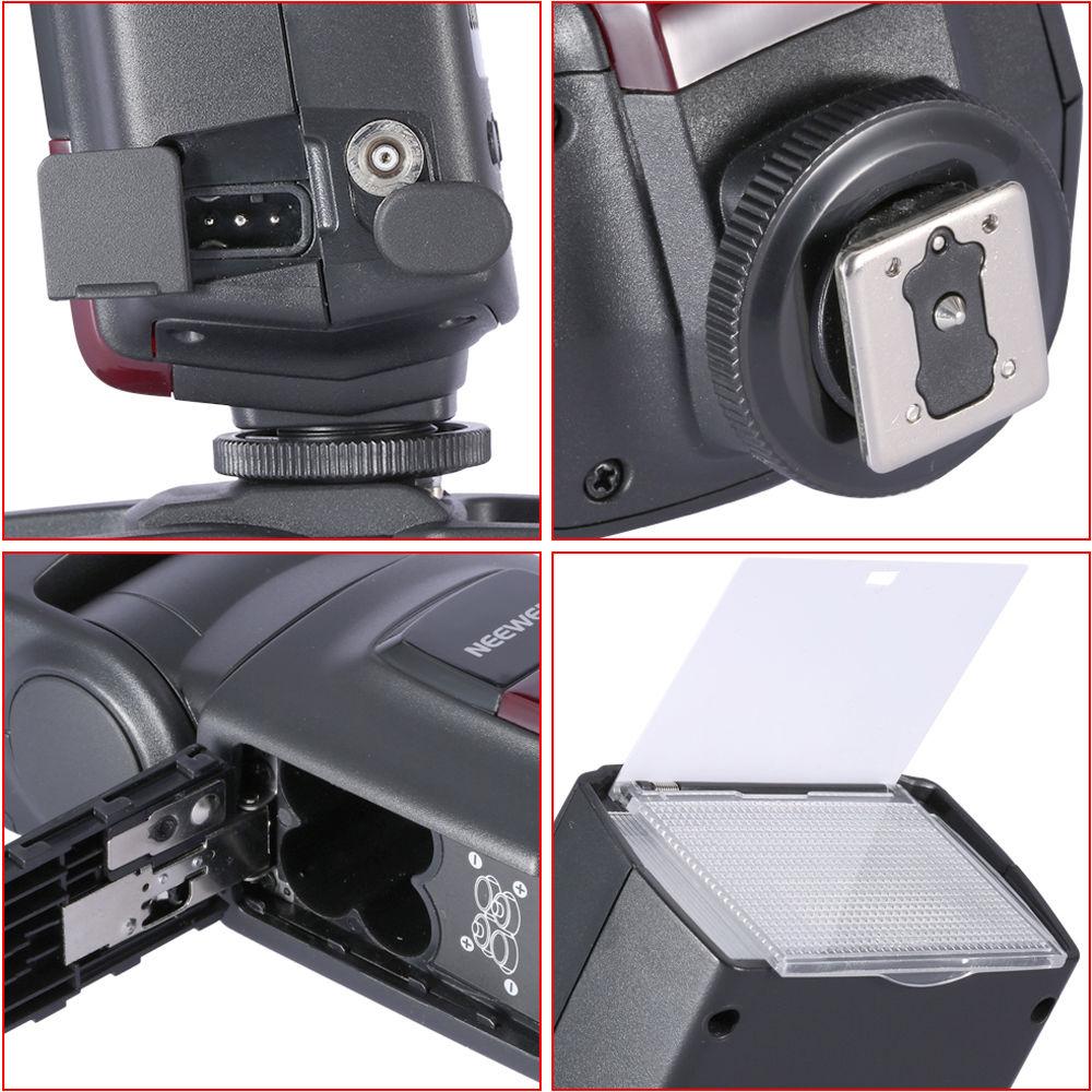 Neewer TT560 Manual Flash with 4 x 5" Softbox and Shutter Release Remote Kit