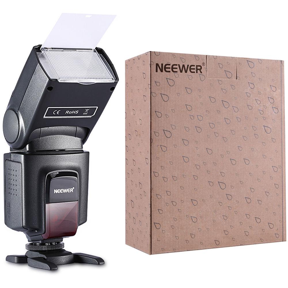 Neewer TT560 Manual Flash with 4 x 5" Softbox and Shutter Release Remote Kit