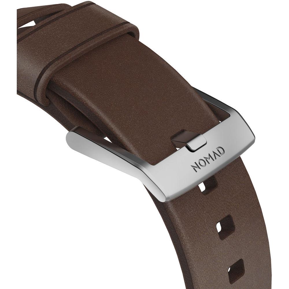 Nomad Modern Leather Watch Strap for 42mm 44mm Apple Watch