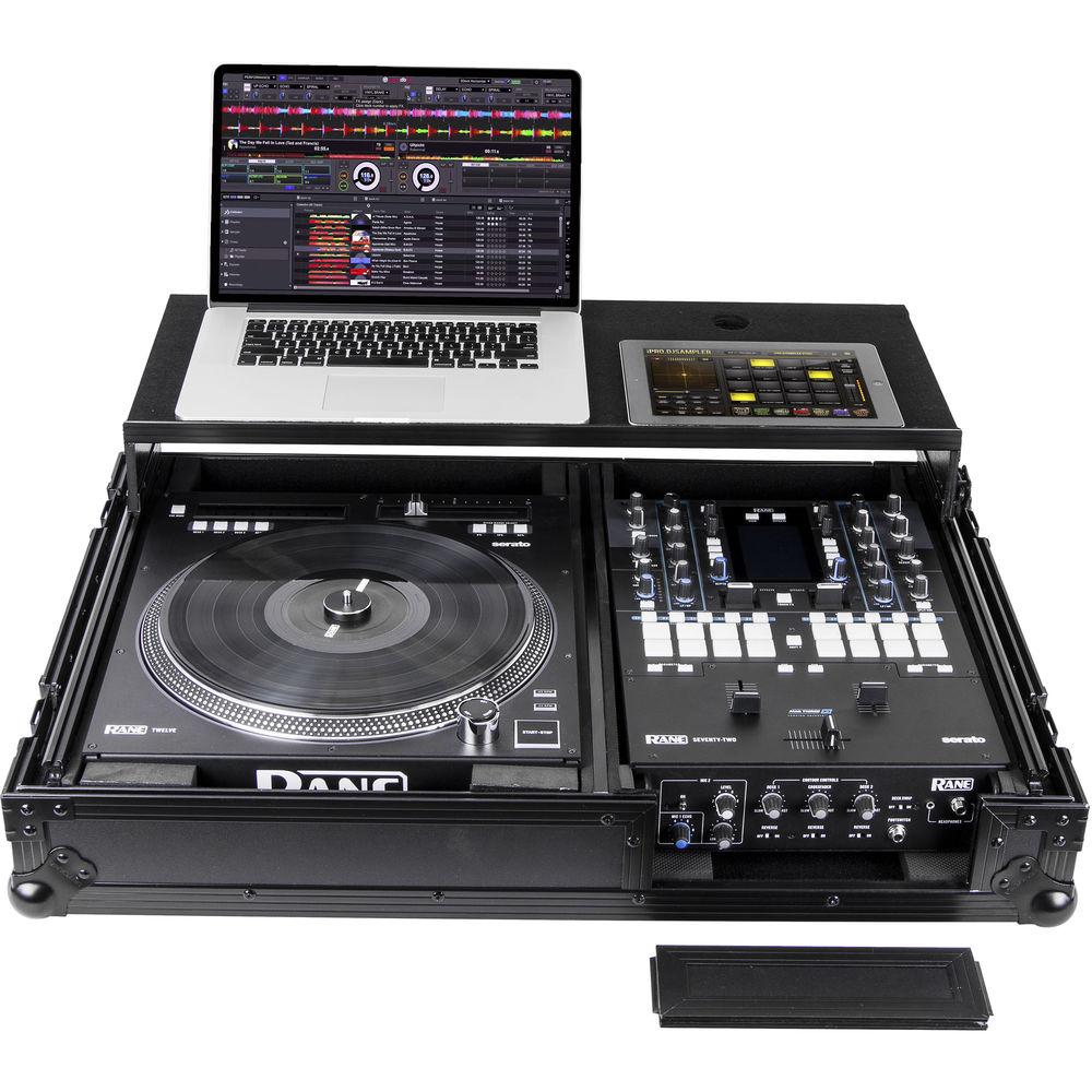 Odyssey Innovative Designs Black Label Glide Style DJ Coffin for Rane Seventy-Two Mixer & Twelve Controller
