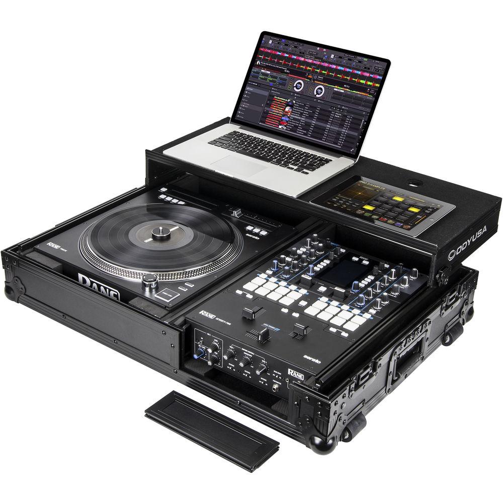 Odyssey Innovative Designs Black Label Glide Style DJ Coffin for Rane Seventy-Two Mixer & Twelve Controller