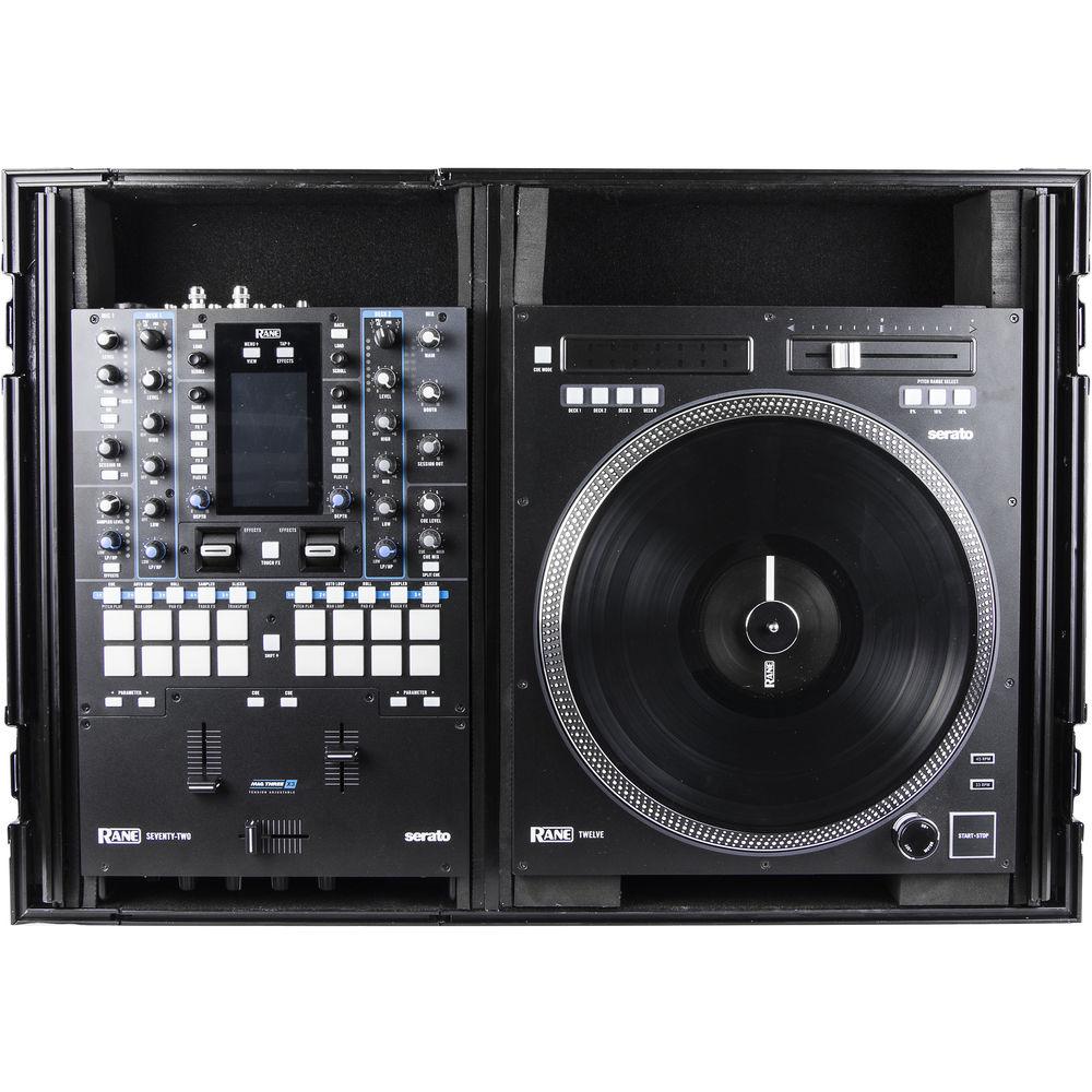 Odyssey Innovative Designs Black Label Glide Style DJ Coffin for Rane Seventy-Two Mixer & Twelve Controller