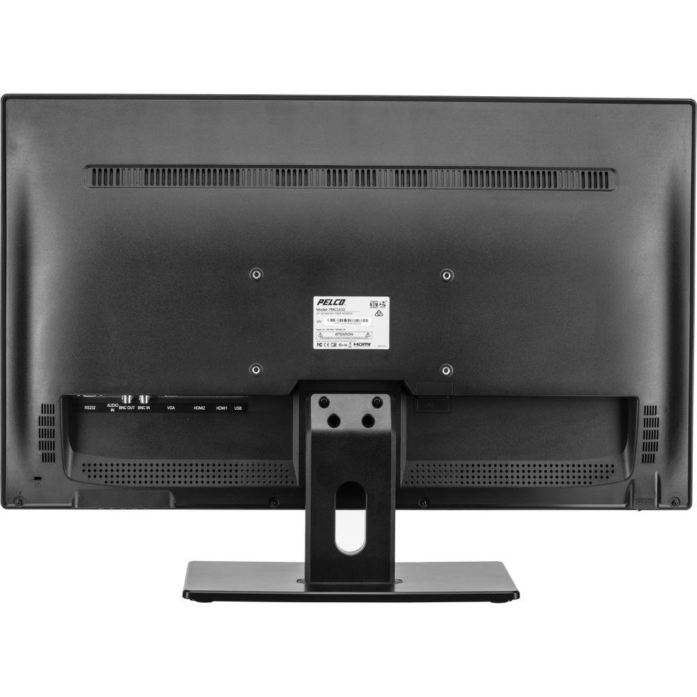 Pelco PMCL600 Series 32" 1920 x 1080 Desktop LED Monitor
