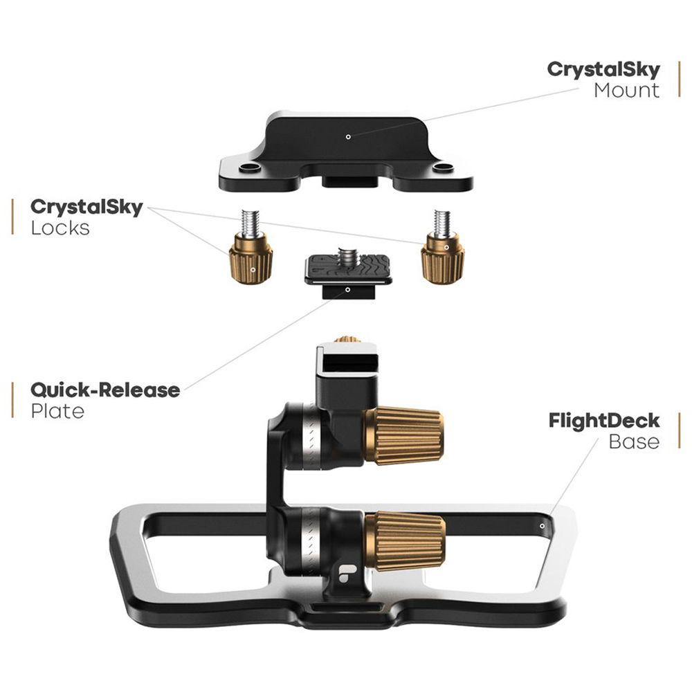 PolarPro Flightdeck - Universal Monitor Mount For Mavic 2, Mavic Air And Mavic Pro
