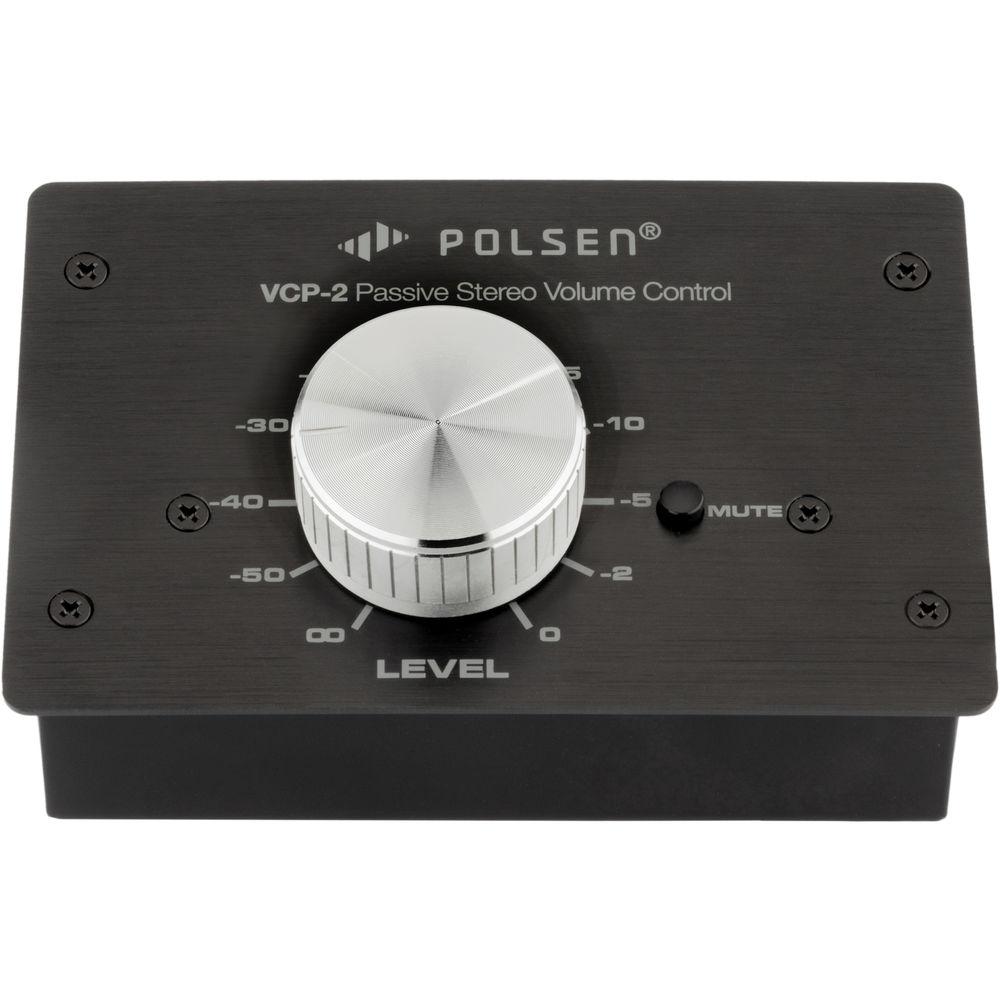 Polsen VCP-2 Passive Stereo Volume Controller for Powered Speakers