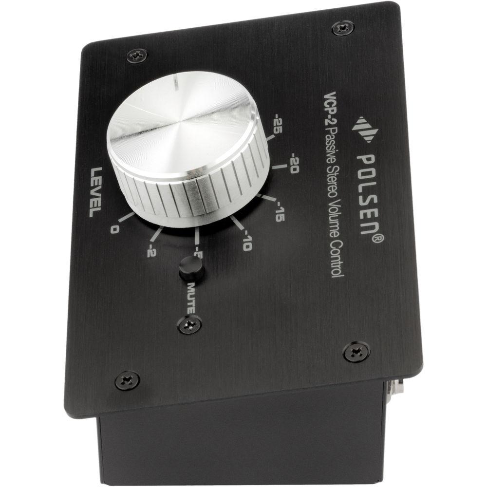 Polsen VCP-2 Passive Stereo Volume Controller for Powered Speakers