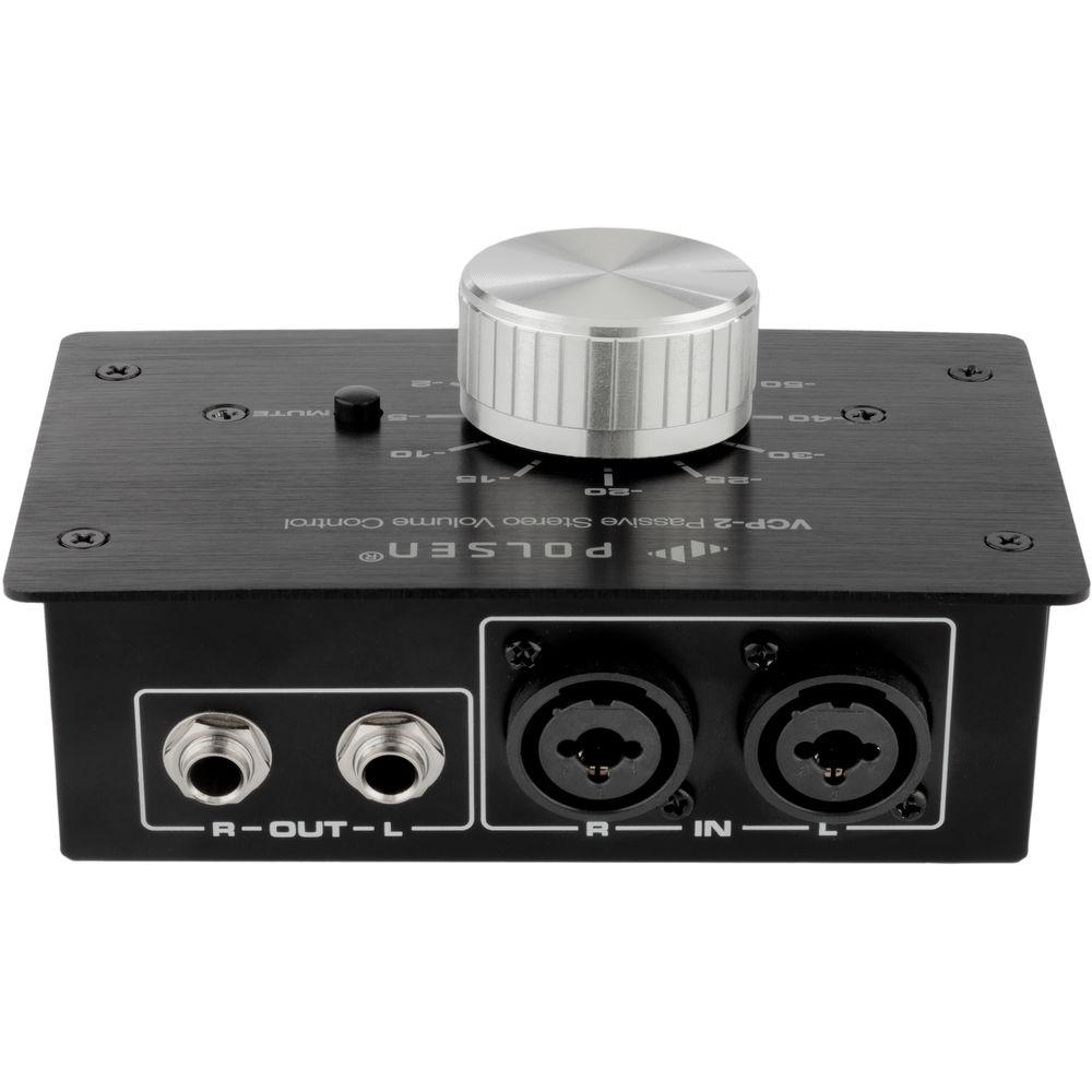 Polsen VCP-2 Passive Stereo Volume Controller for Powered Speakers