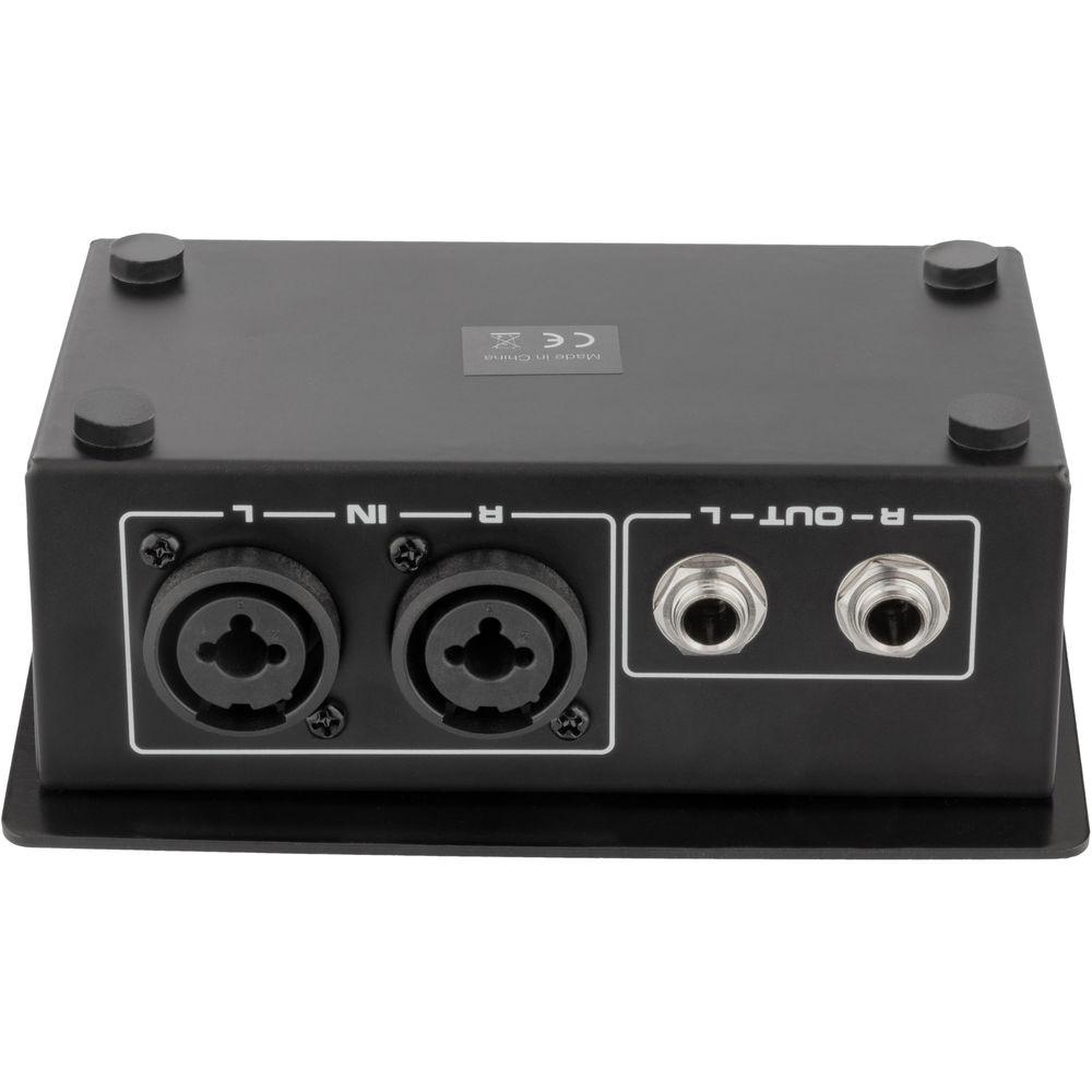 Polsen VCP-2 Passive Stereo Volume Controller for Powered Speakers