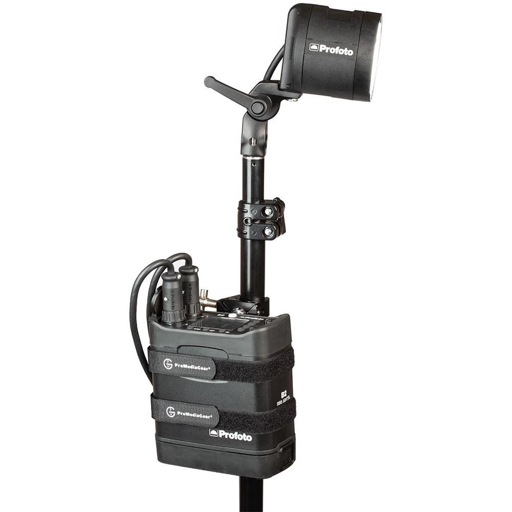 ProMediaGear BL01 Universal Adjustable Touch Fastener Carry Harness with Clamp